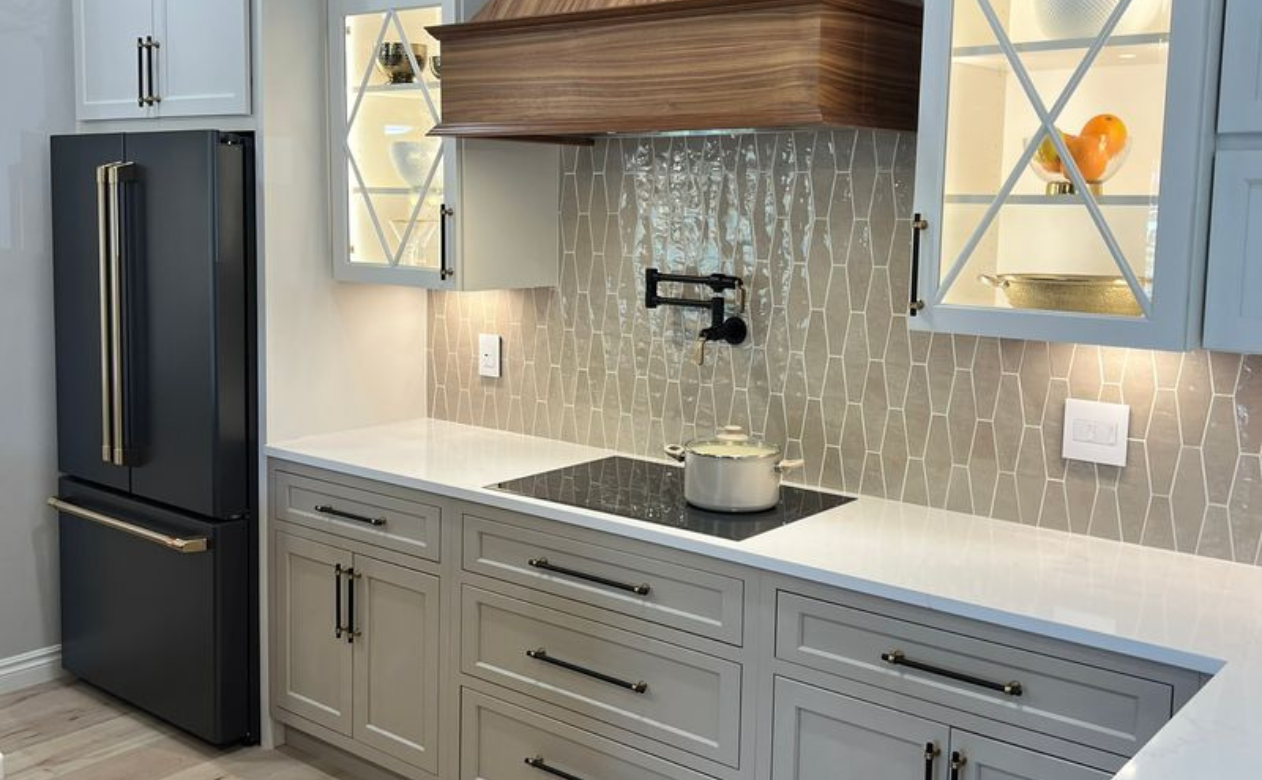 flooring showroom kitchen