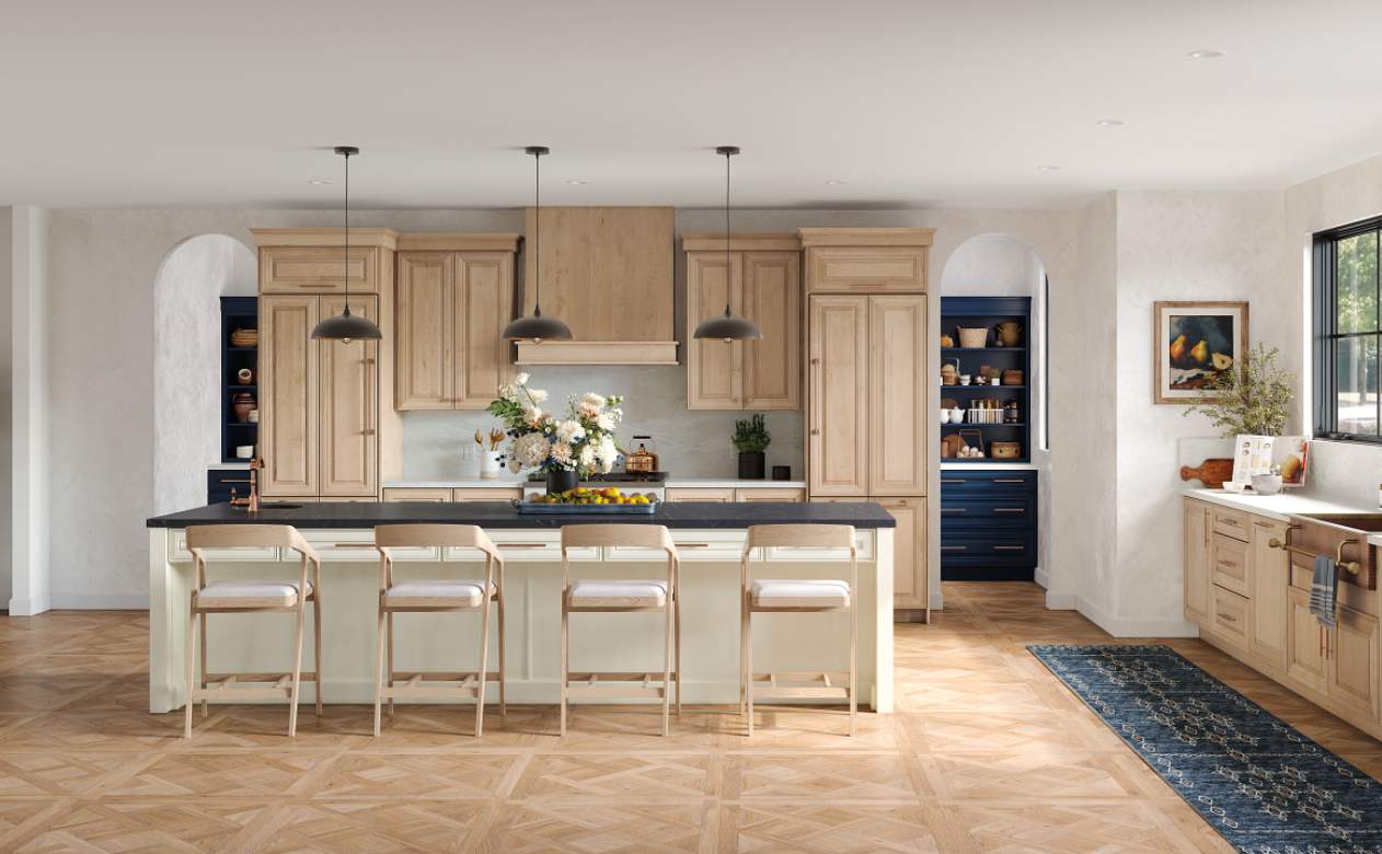 flooring showroom kitchen