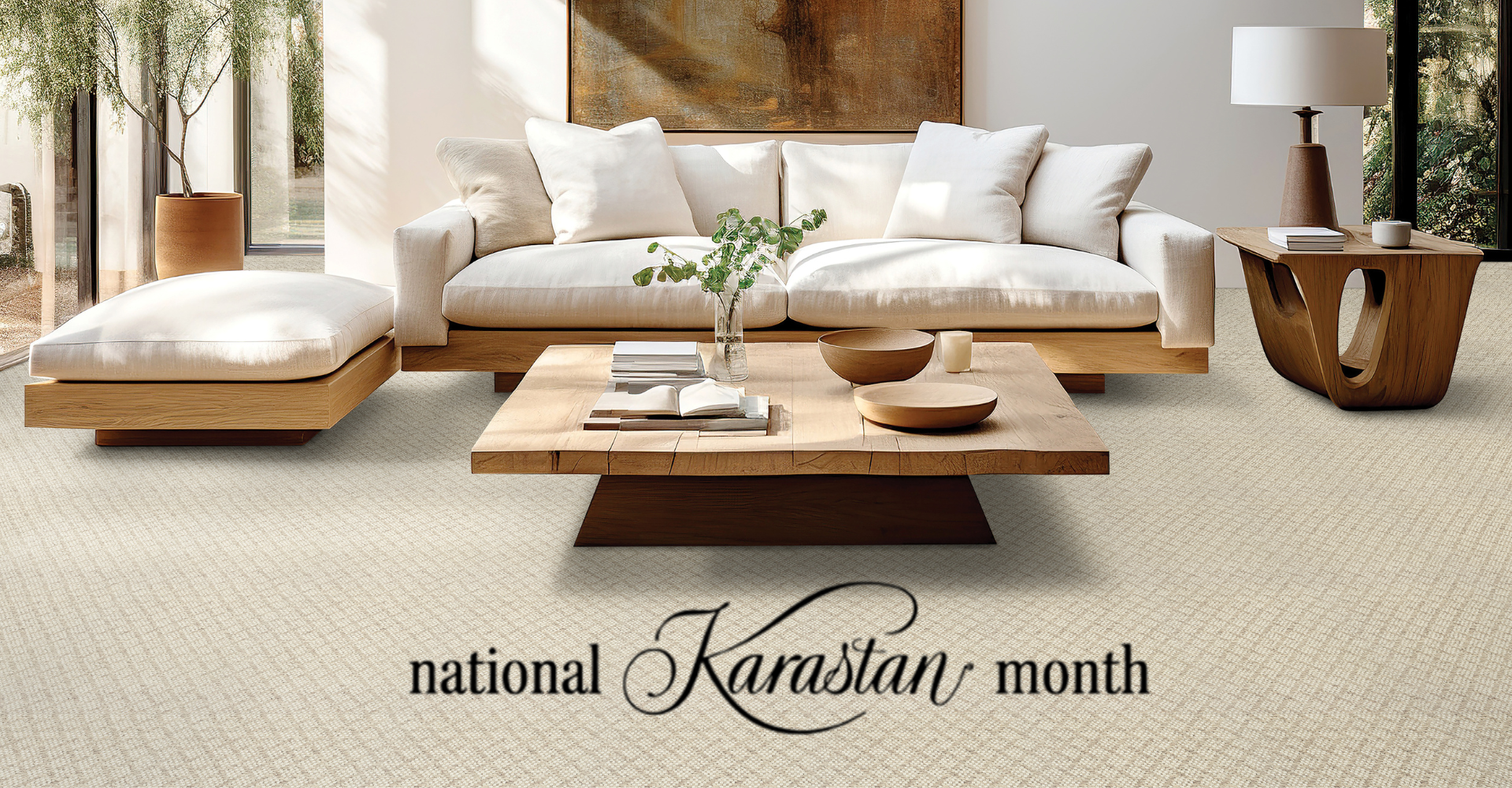 Dad pushing Daughter in Cardboard Box on Hardwood Floors